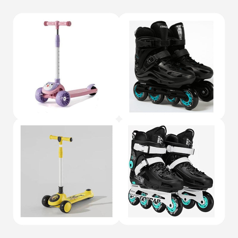 Skates, Scooters & Bikes