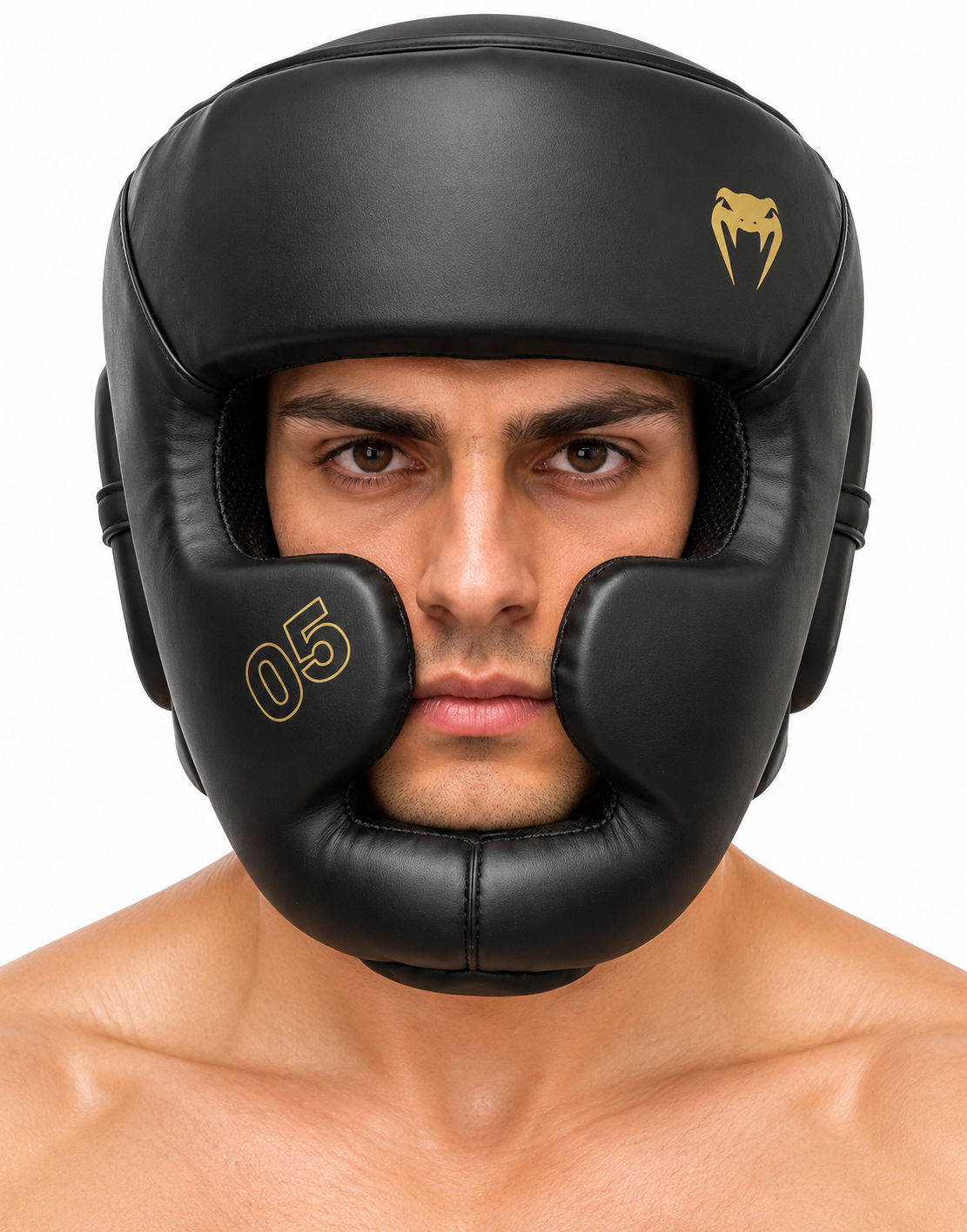 Venum Challenger Boxing Headgear – Black &amp; Gold – Shorts – Baba Saleh Sports Egypt