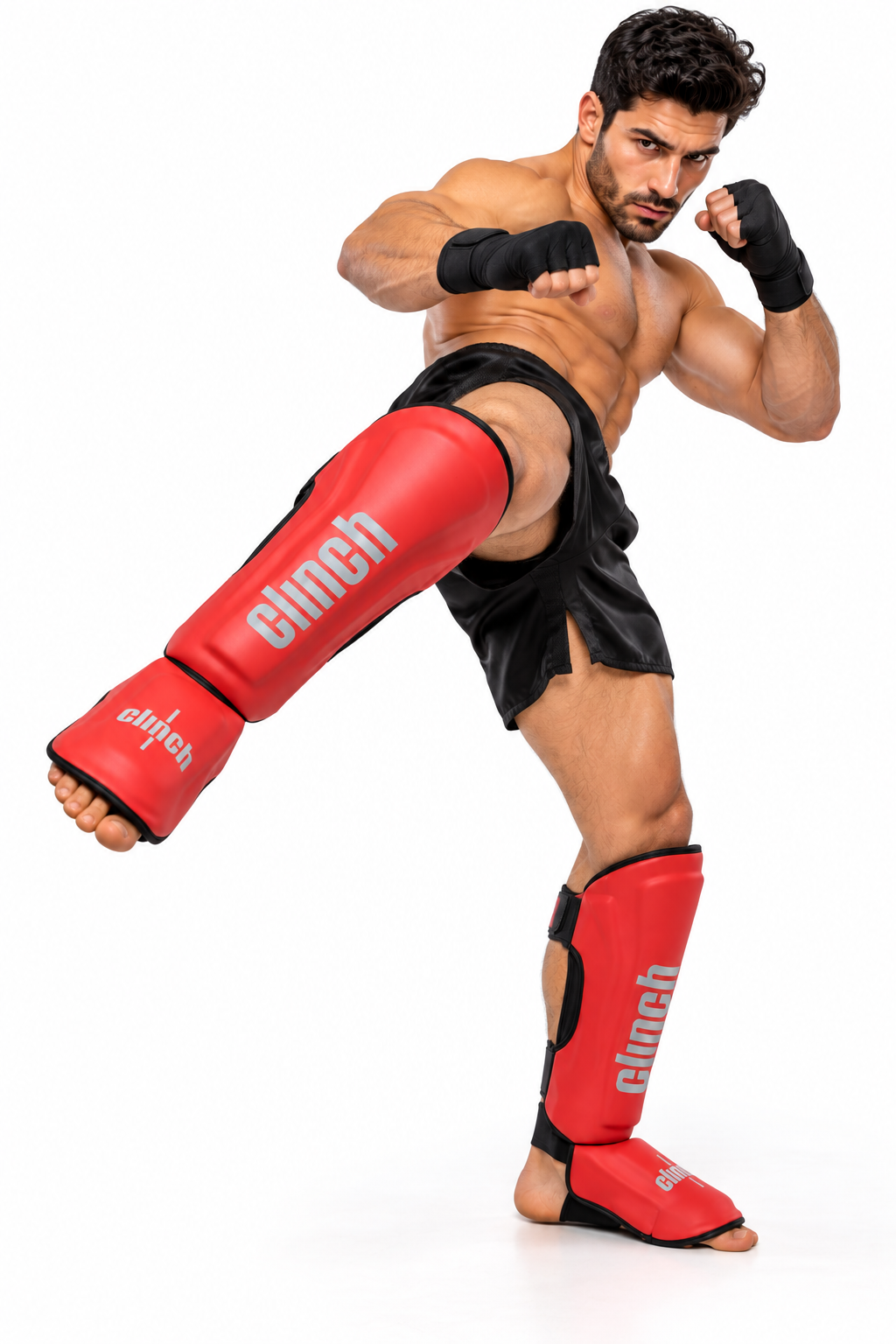 Clinch Kickboxing Shin Guards – Taekwondo – Baba Saleh Sports Egypt (2)