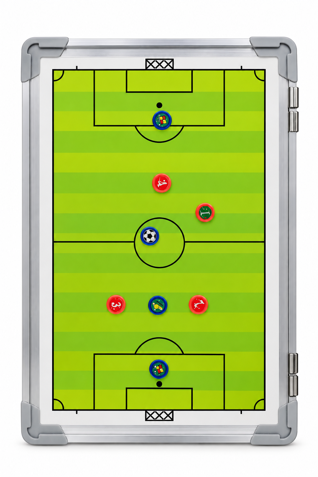 H-Shape Soccer Coaching Board – 30 × 45 cm – صورة 1 – بابا صالح مصر