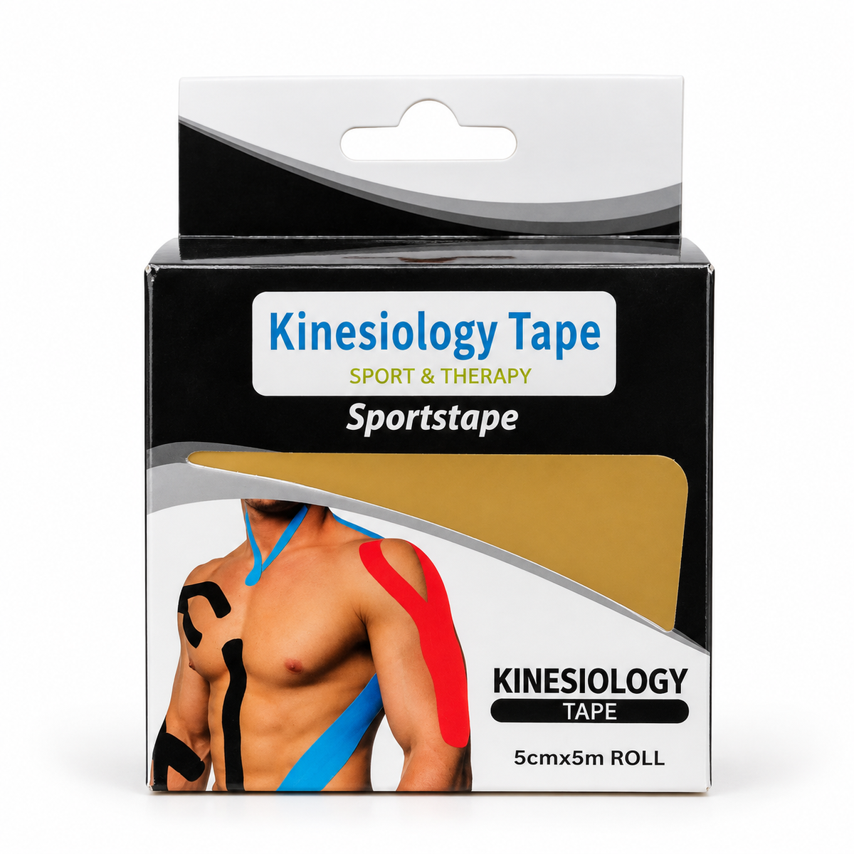 Kinesiology Tape – 5 cm × 5 m – image 3 – Baba Saleh Egypt