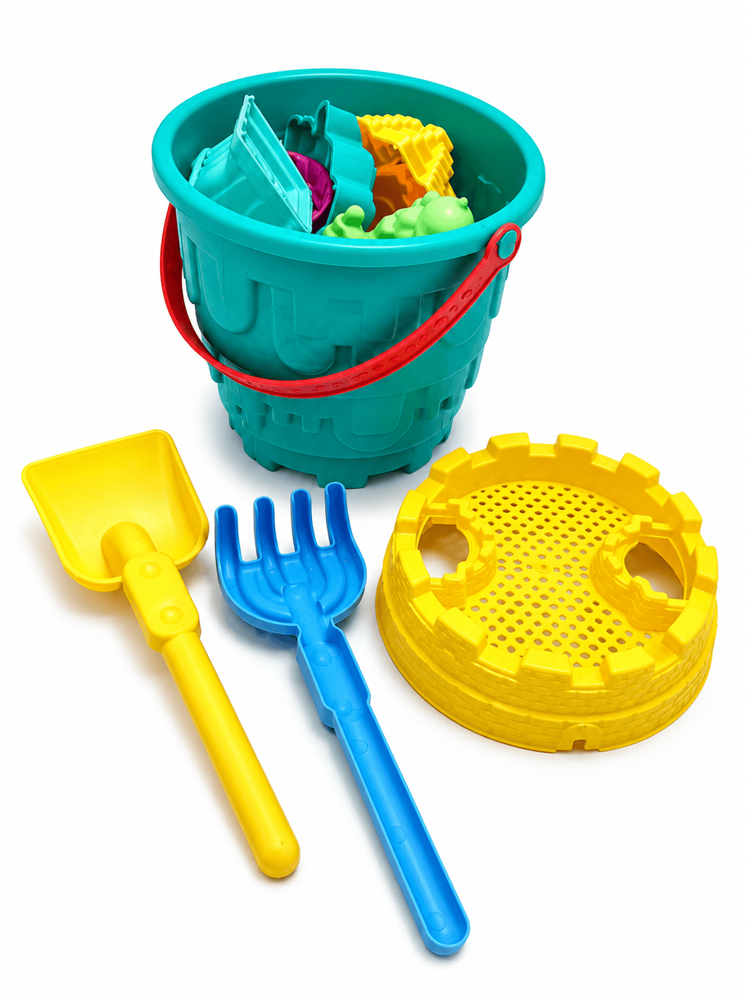 Large Beach Bucket Set – Beach Toys & Water Guns (4)
