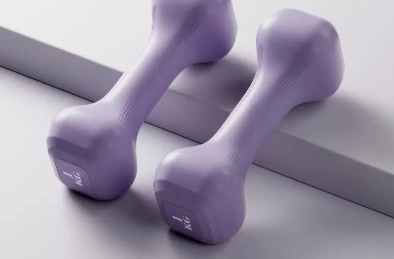 PU Color Dumbbells – Dumbbells & Weights (15)