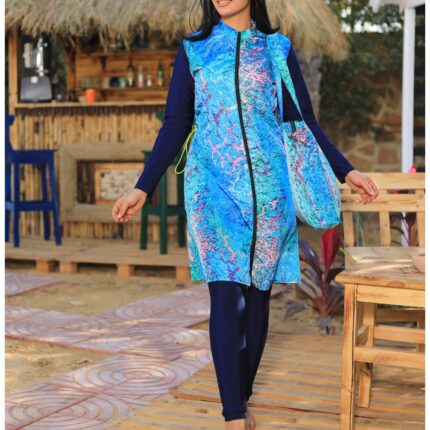 Waterproof Swim Cover with Bag – Women's Swimwear & Burkini – Kiko (4)