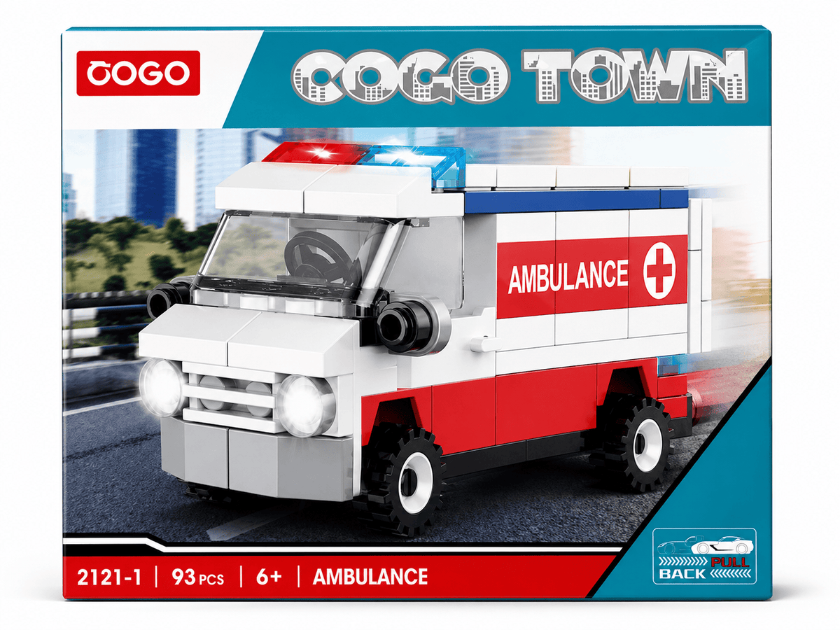 COGO TOWN Ambulance car – Kids' Toys