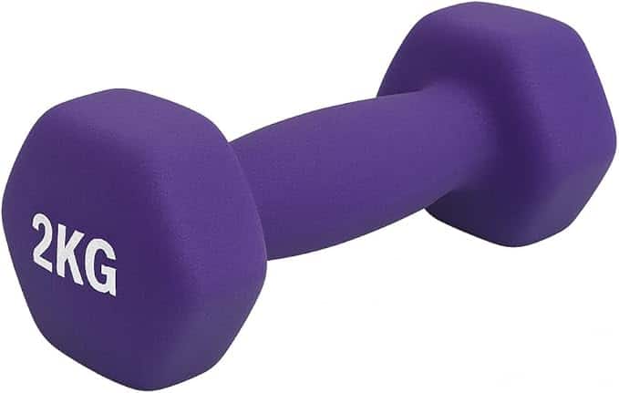 dumbbell vinyl 2 kg – Dumbbells & Weights (6)