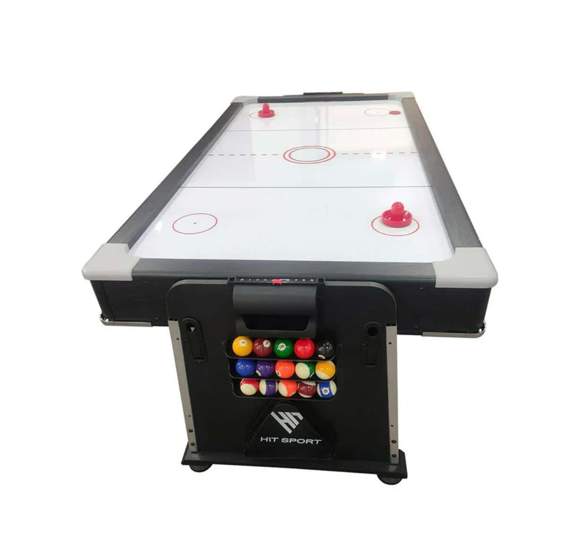 3-in-1 Game Table, Billiards, Air Hockey, Table Tennis, 7 Feet Black Table – Billiards (5)