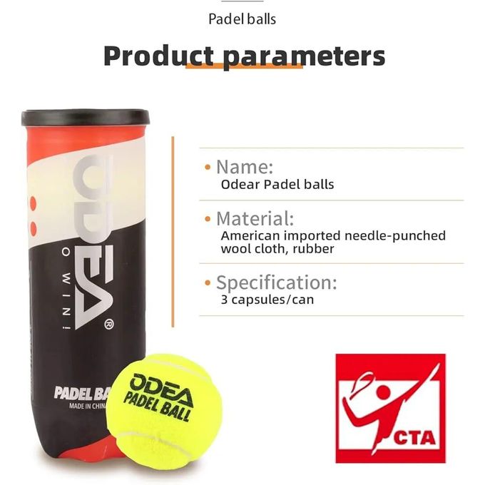 ODEA Padel Balls – Padel (5)