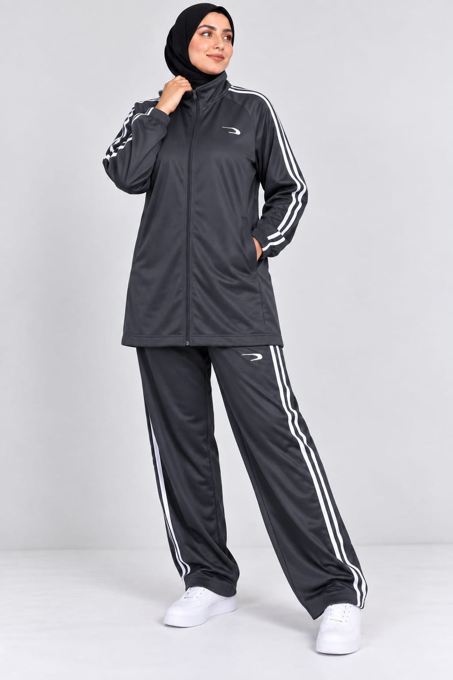 Women’s Waterproof Hijab Tracksuit – Tracksuits – Track