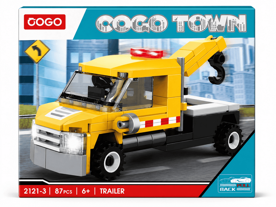 شاحنة مقطورة COGO TOWN – ألعاب أطفال