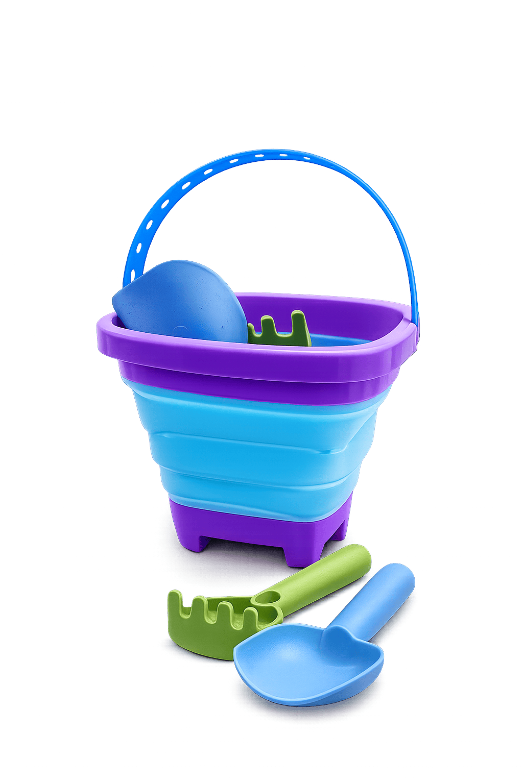 Silicone Beach Bucket Set – Beach Toys & Water Guns