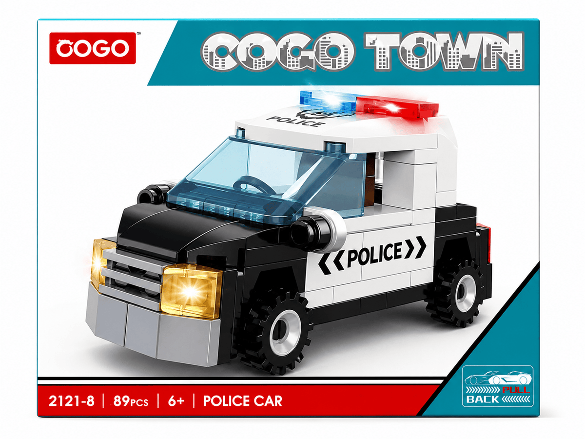 COGO TOWN Police Car – Kids' Toys