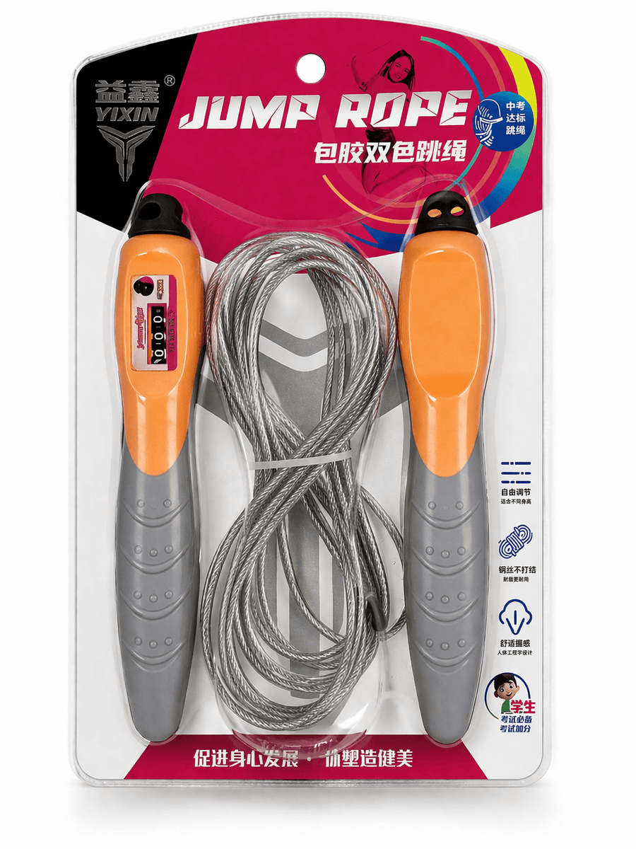 Digital Jump Rope with Counter & Steel Wire – Jump Ropes