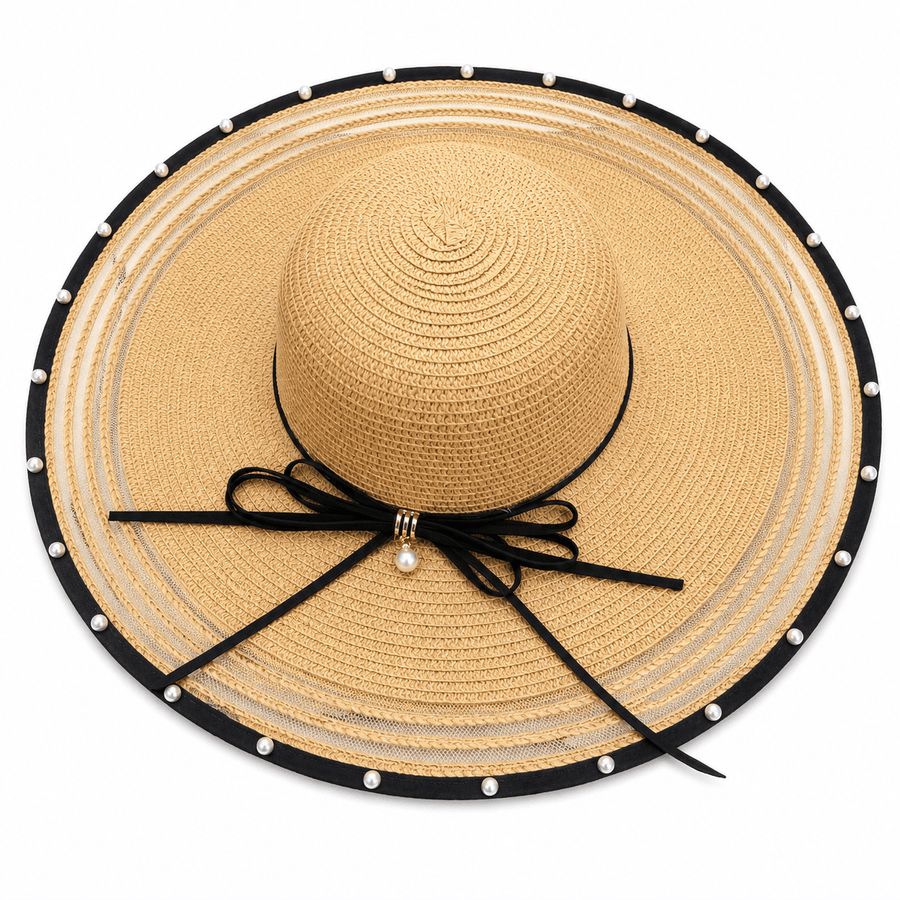 Women’s Embroidered Beach Sun Hat – Beach Bags & Sun Hats