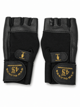 Half-Finger Gym Gloves with Wrist Support
