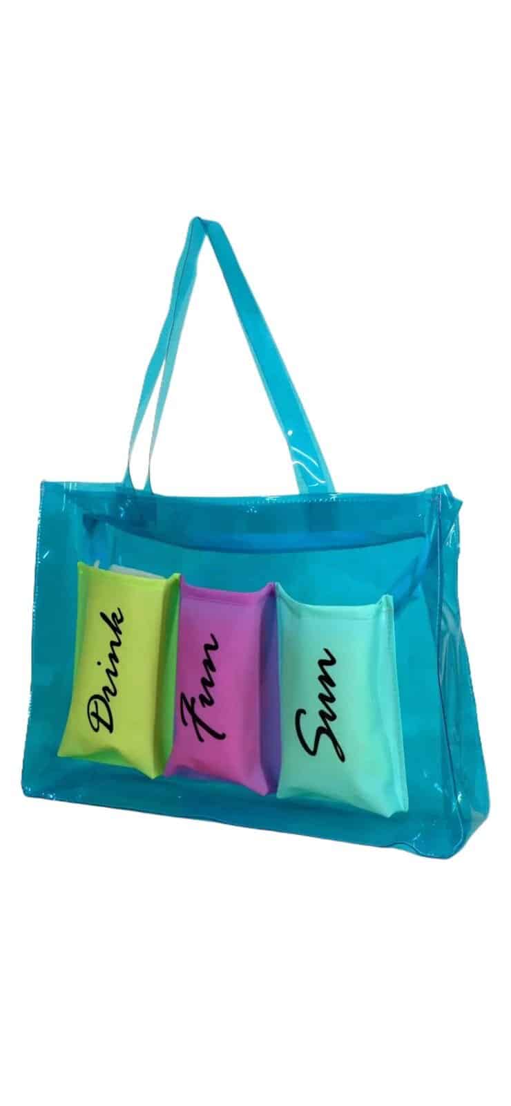 Transparent beach bag – Beach Bags & Sun Hats