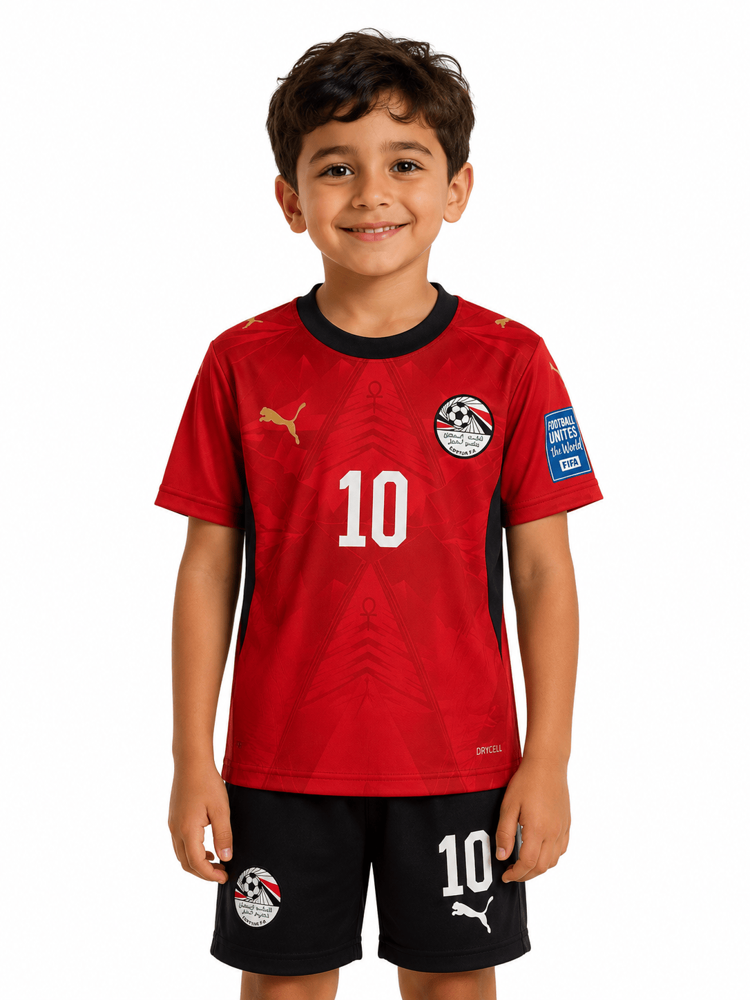 طقم منتخب مصر لكرة القدم للأطفال – كرة القدم (3)