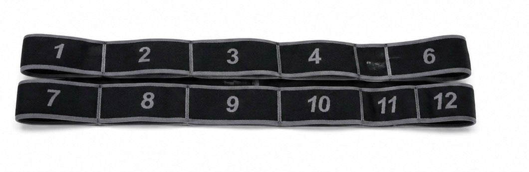Numbered Stretch Resistance Band – 12 Levels – Resistance Bands (5)