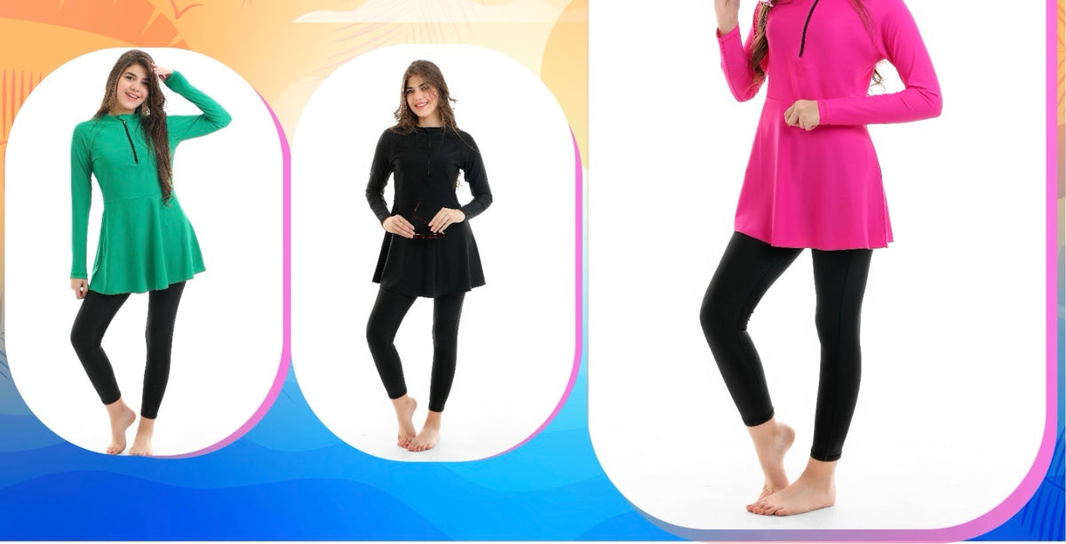 مايوه بنات LA MER – ملابس سباحة أطفال – Lamer (5)