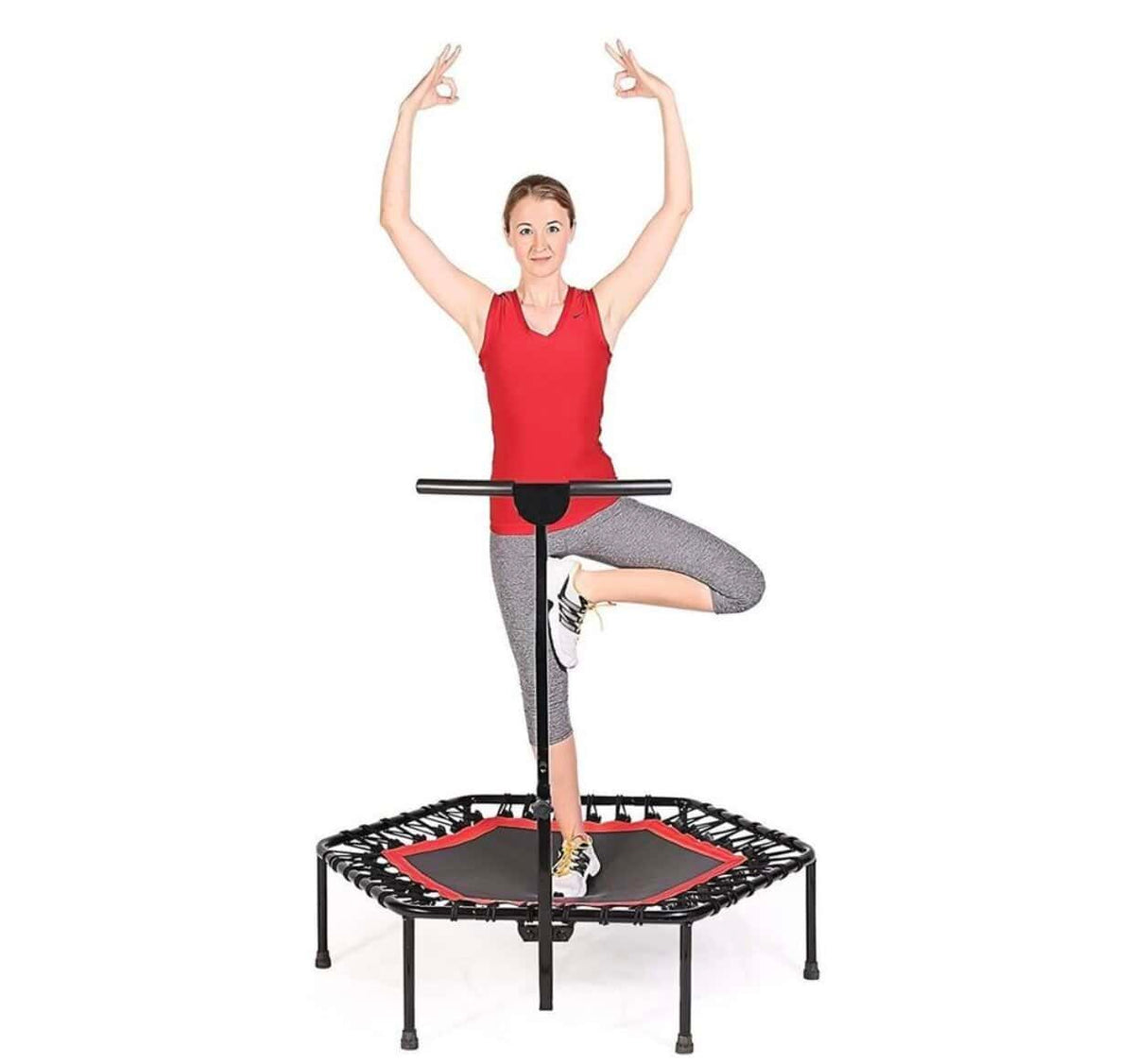 Trampoline with handle 45 inch – Gym Equipment & Benches (7)