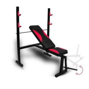 Bench with Bar Holder – Gym Equipment & Benches