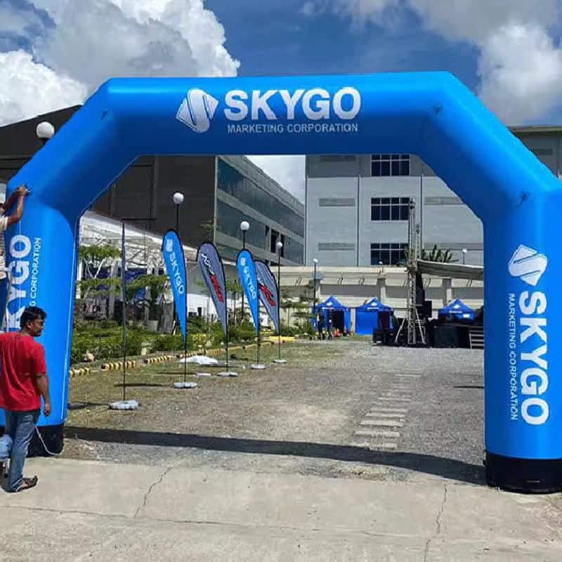 Inflatable gates