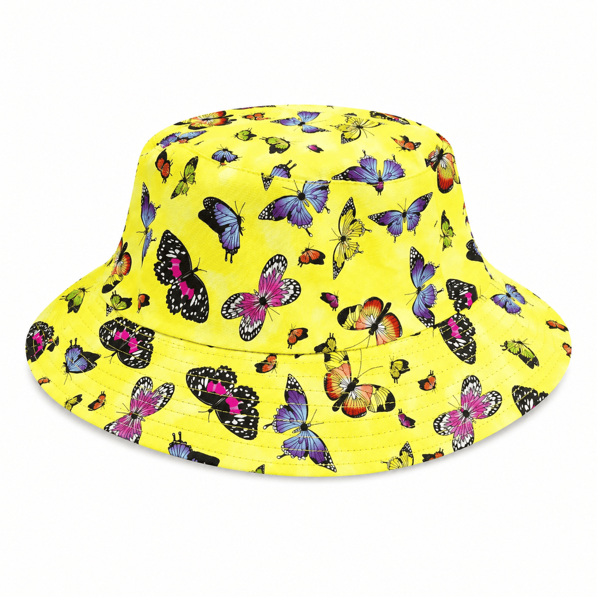 Women’s Printed Bucket Hat – Beach Bags & Sun Hats (4)