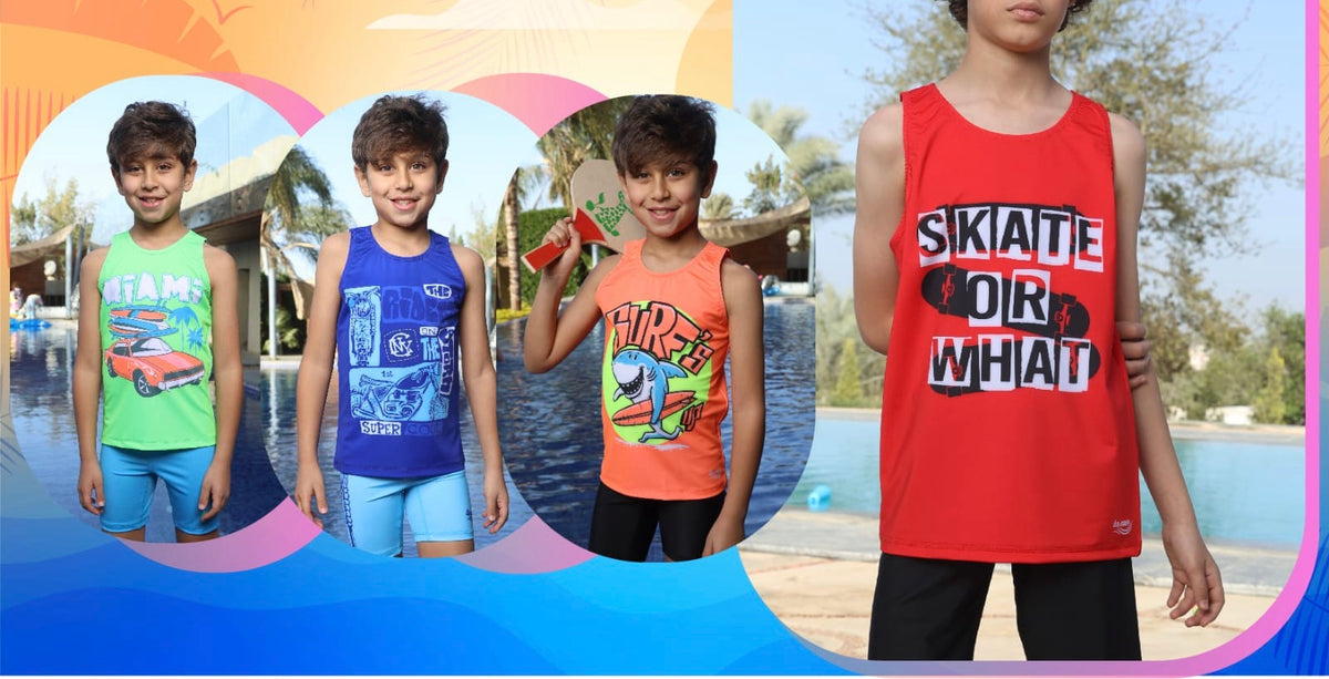 Kids Beach Set – Kids' Swimwear – Lamer (12)