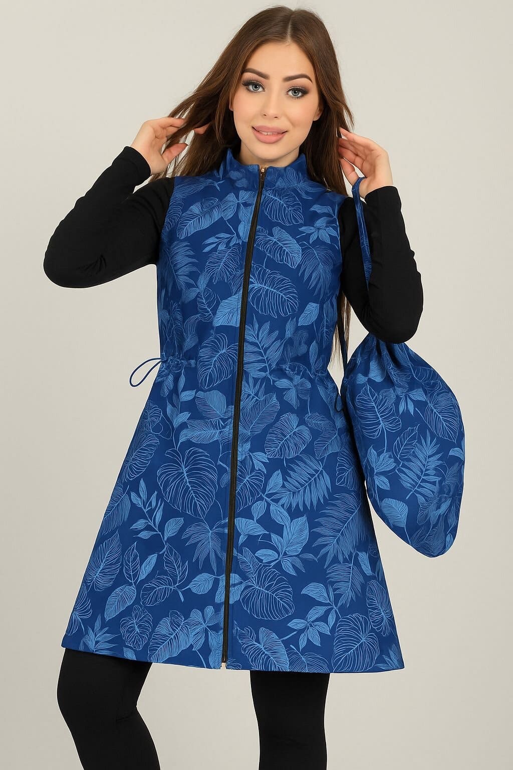 Waterproof swim dress with bag – Women's Swimwear & Burkini