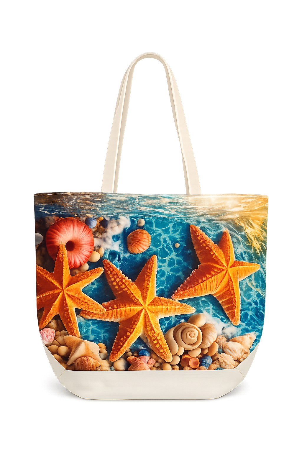 Women’s Printed Beach Bag – Beach Bags & Sun Hats
