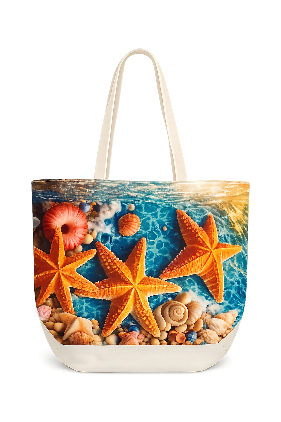 Women’s Printed Beach Bag – Beach Bags & Sun Hats