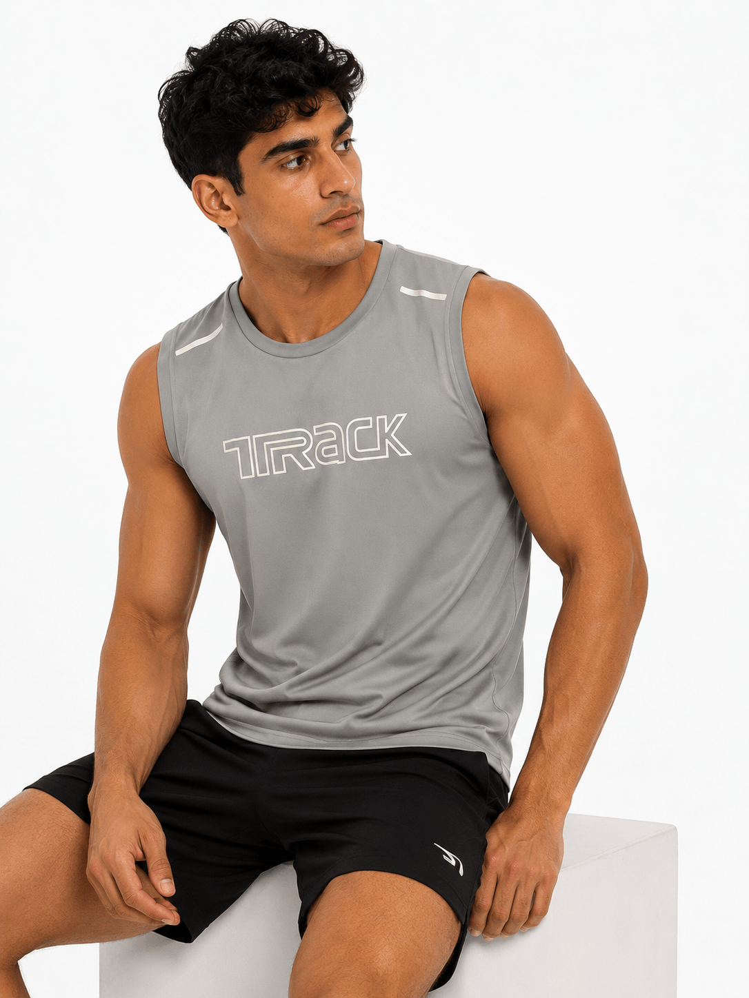 Men’s Sleeveless Training t shirt – T-Shirts & Tops – Track (2)