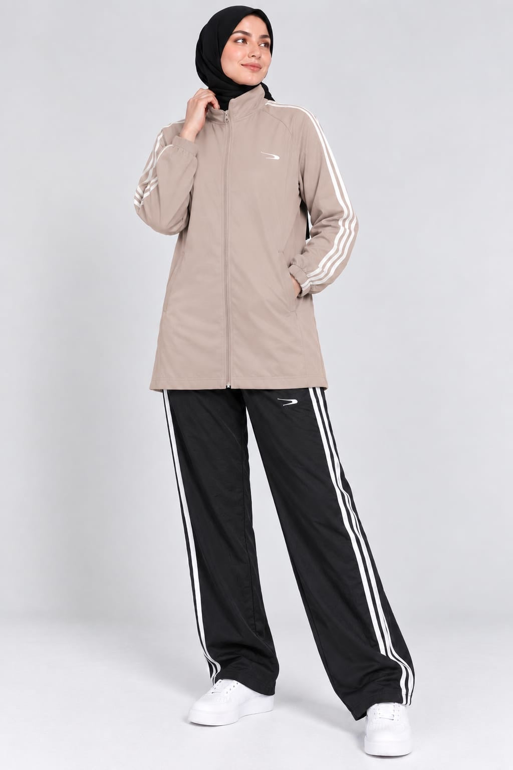 Women’s Waterproof Hijab Tracksuit – Tracksuits – Track (3)