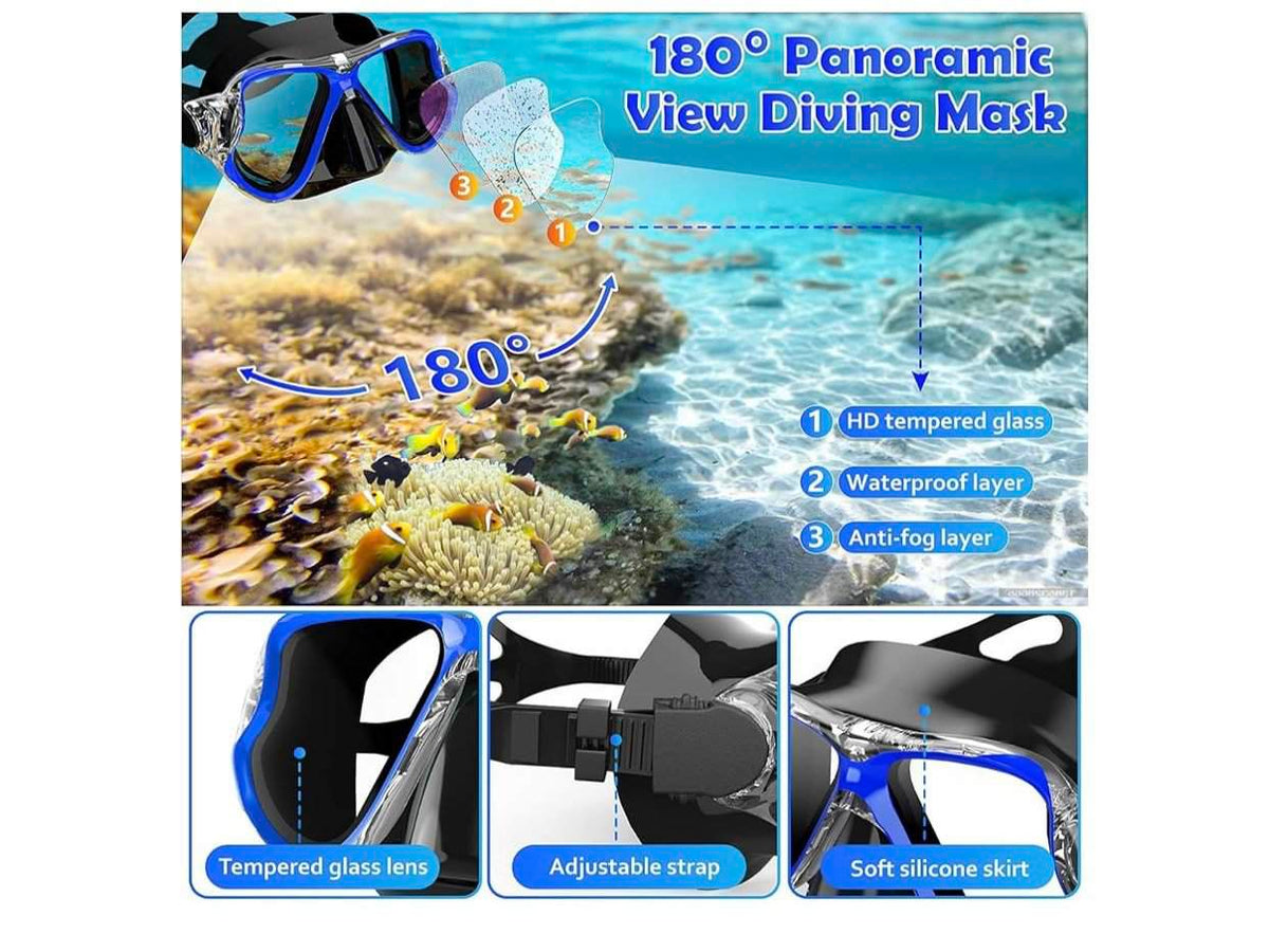 Track silicone snorkeling set – Diving & Snorkeling (2)
