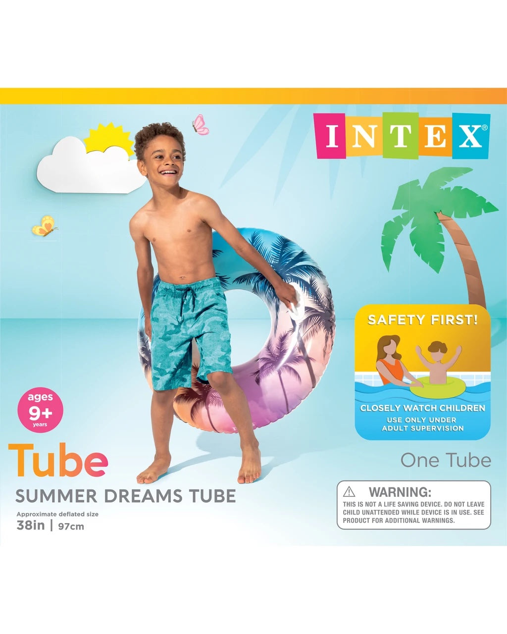 Large Swim Ring with Handles – 97 cm – Life Jackets & Swim Rings (5)