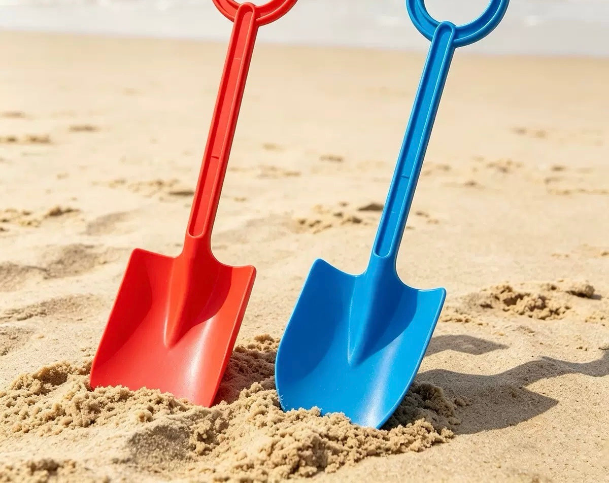 Long Sand Shovel Set – Beach Toys & Water Guns (5)