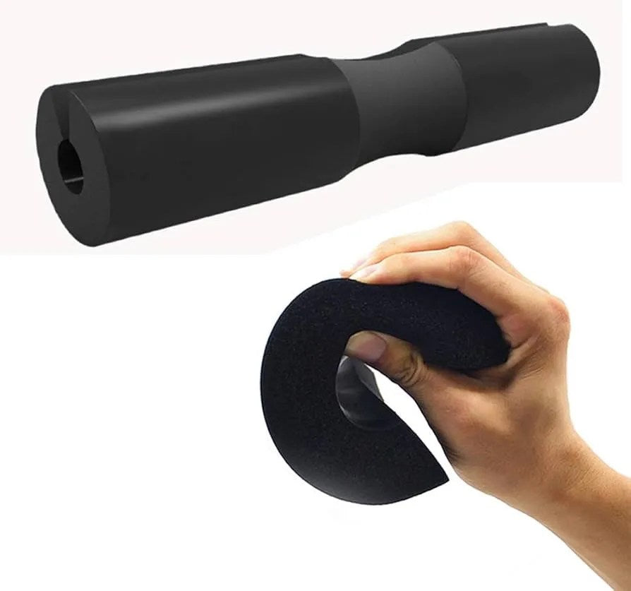 Foam Barbell Pad – Black – Dumbbells & Weights (3)