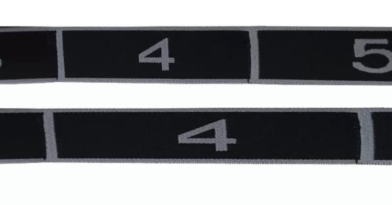 Numbered Stretch Resistance Band – 12 Levels – Resistance Bands (15)