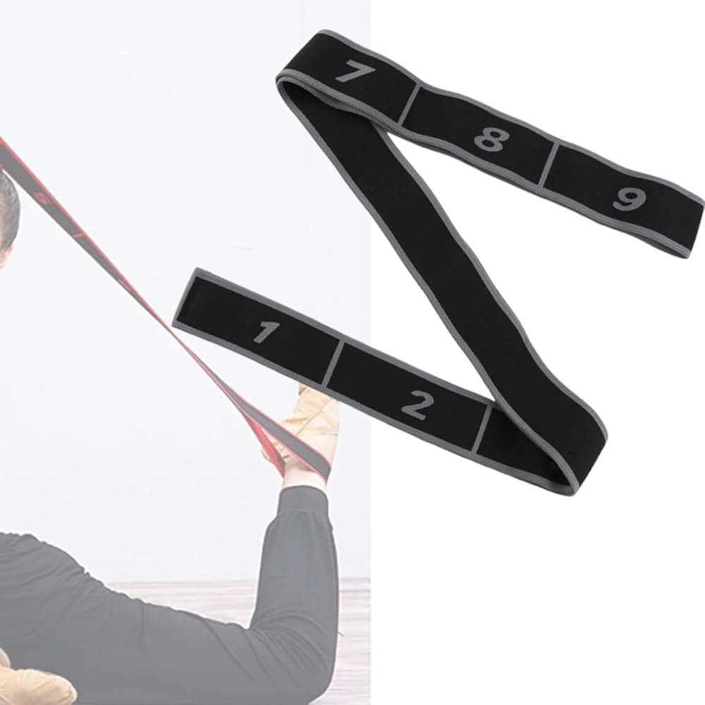 Numbered Stretch Resistance Band – 12 Levels – Resistance Bands (10)