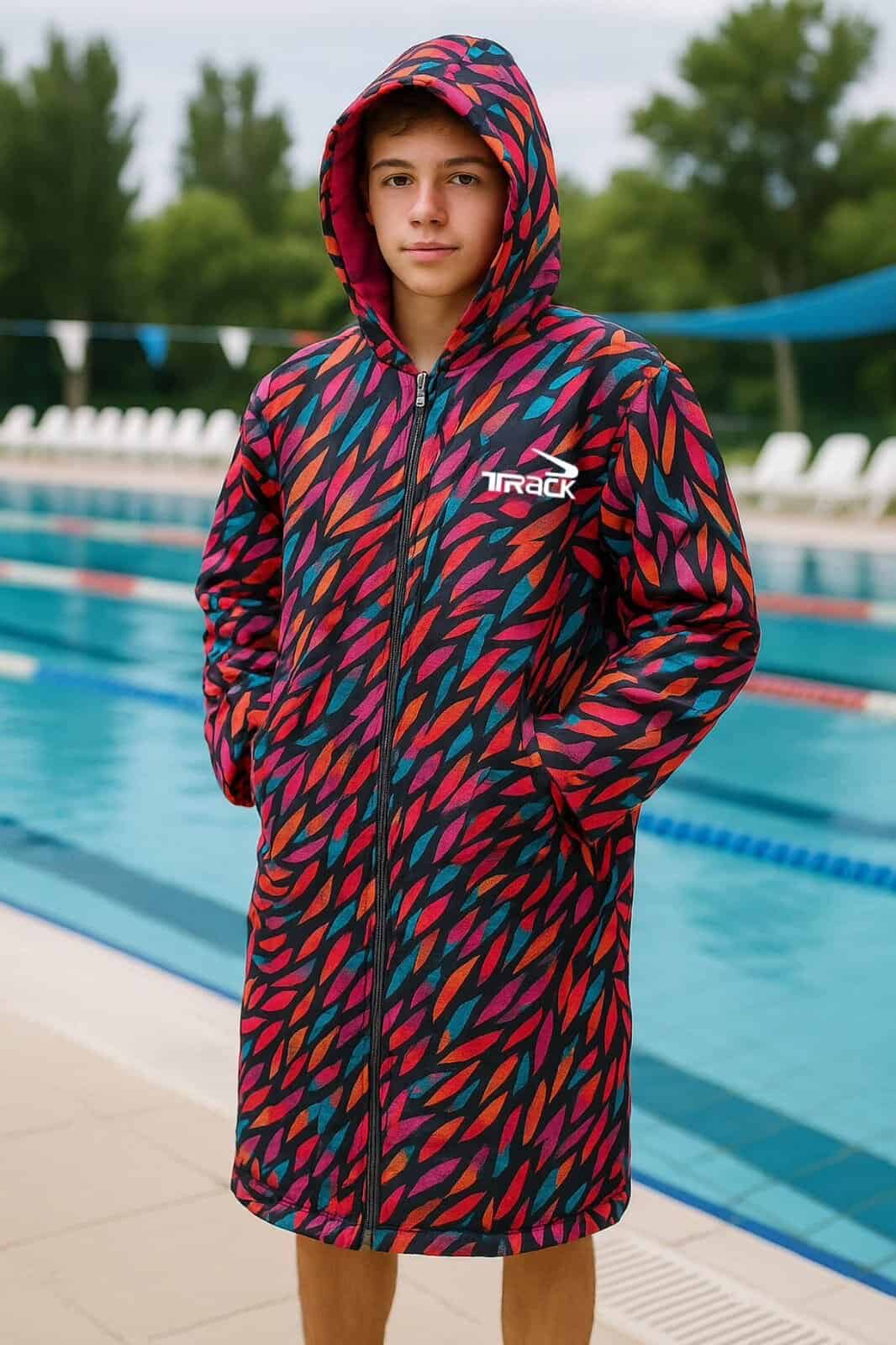 Track swimming robe – Kids' Swimwear (4)