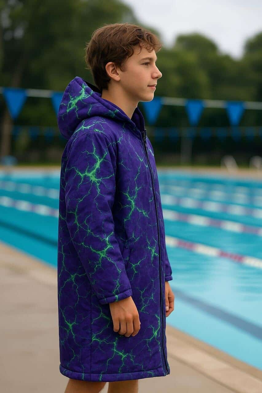 Track swimming robe – Kids' Swimwear (2)