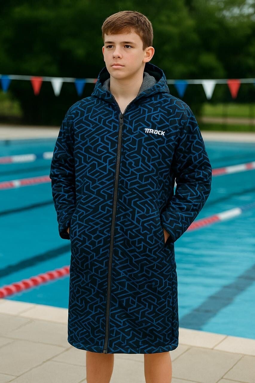 Track swimming robe – Kids' Swimwear (3)