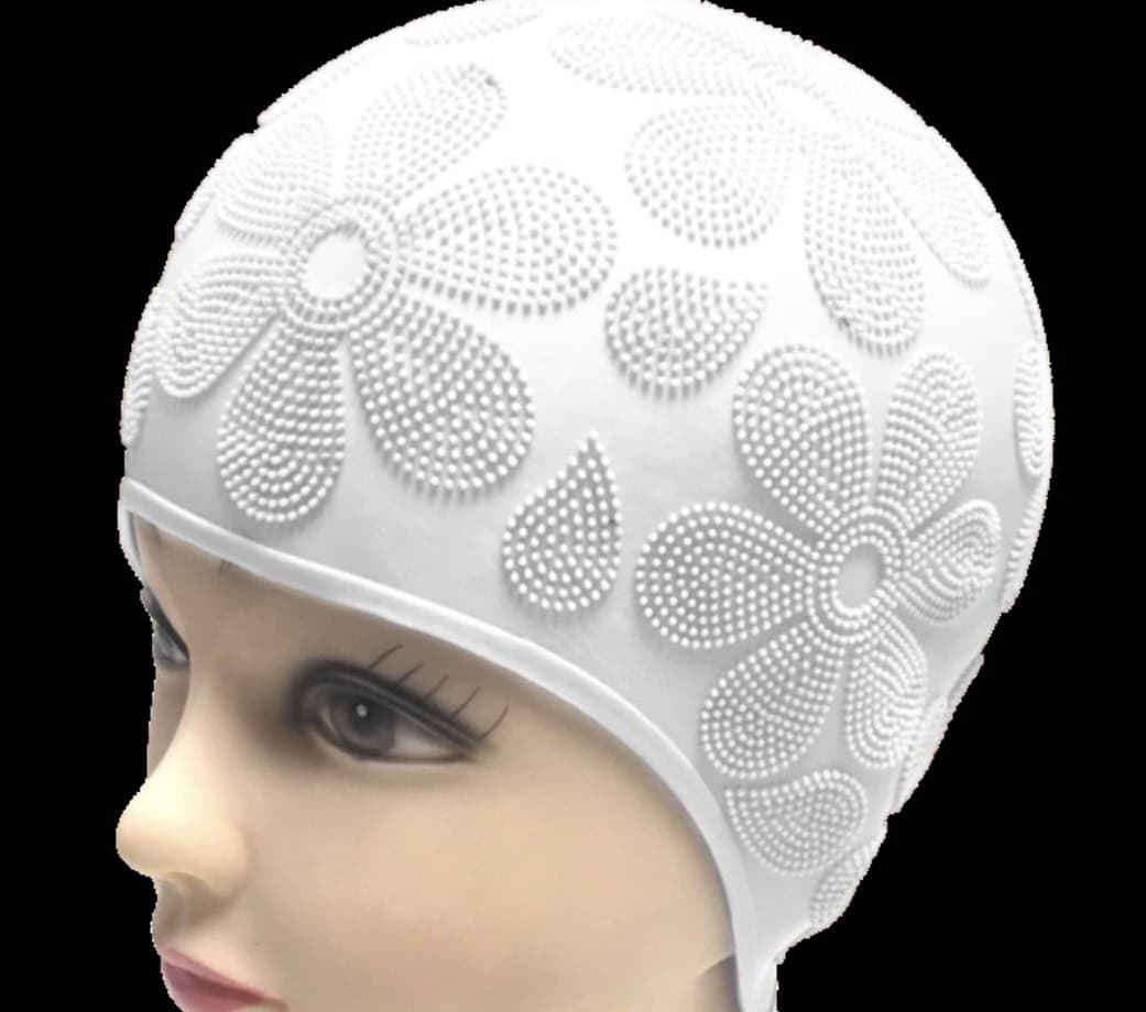 Track Swimming Cap White – Swim Caps
