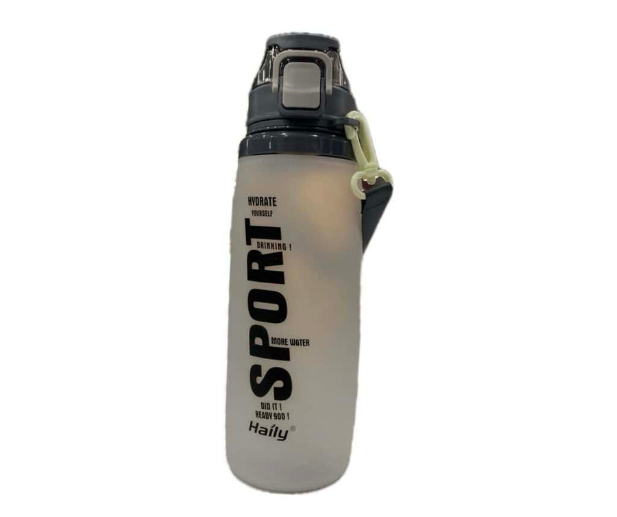Silicone Sports Bottle - Gray – Water Bottles & Shakers