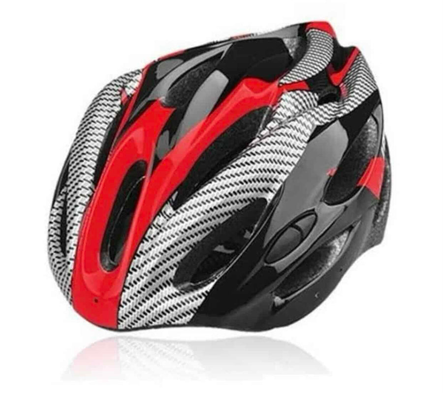 Junior Protective Helmet Red – Cycling