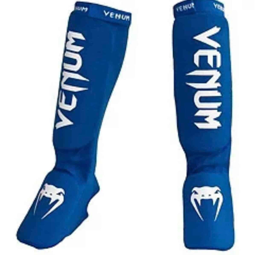Imported Venum Shin Guards - Blue – Taekwondo
