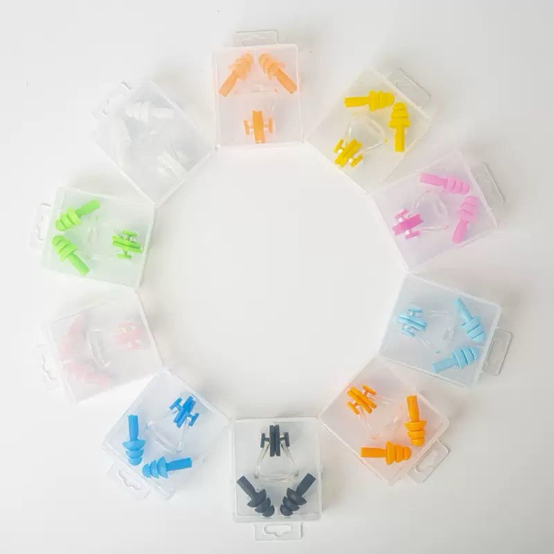 Swimming Nose Clip and Ear Plug Set – Swim Accessories (16)