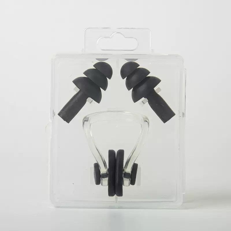 Swimming Nose Clip and Ear Plug Set – Swim Accessories (4)
