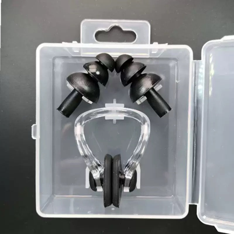 Swimming Nose Clip and Ear Plug Set – Swim Accessories (8)