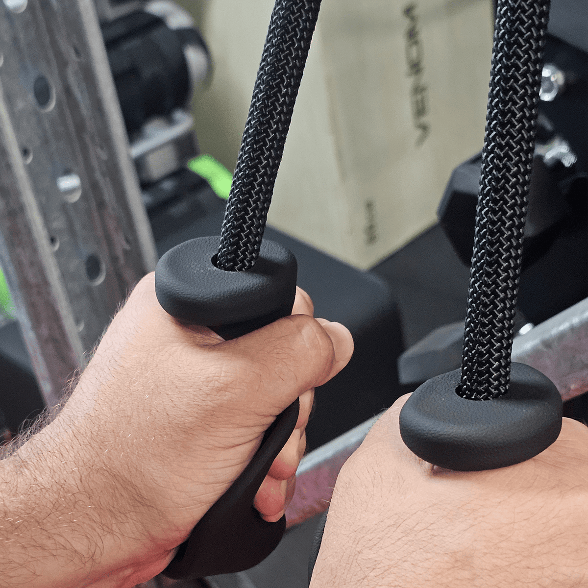 Tricep Rope Cable Attachment – Gym Equipment & Benches (5)